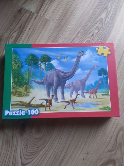 Puzzle dinozaury