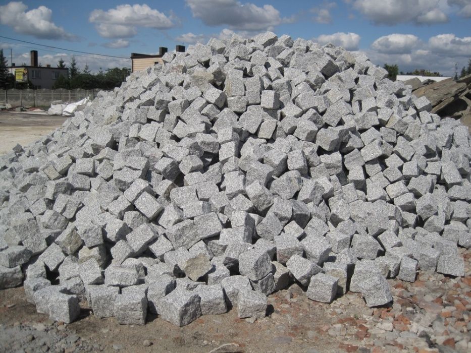 kostka granitowa 8/11 cm Mosina, Poznań, Komorniki