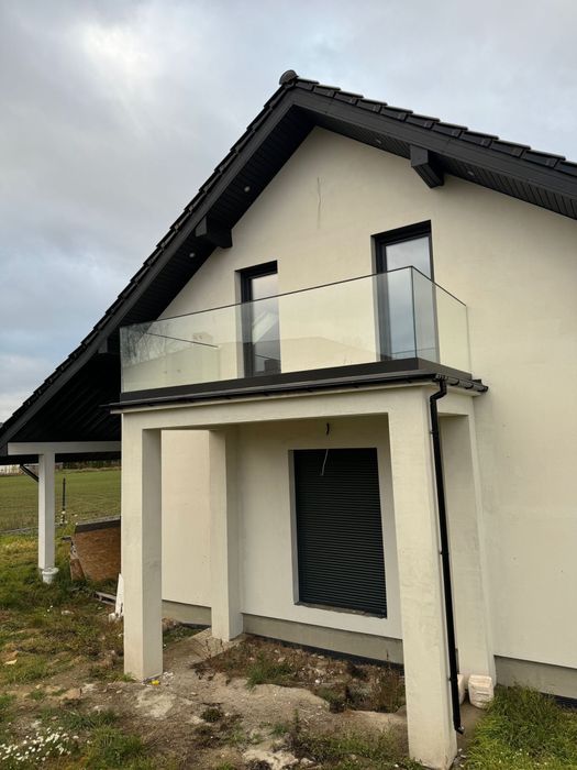 Balustrada szklana ,barierka na balkon, schody,balkon francuski,