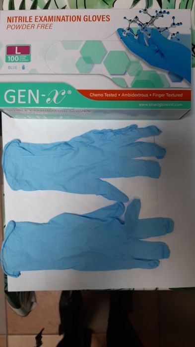 Rękawiczki nitrylowe