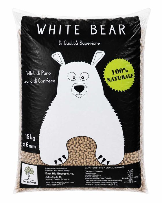 Pellet drzewny Certyfikowany A1 Pelet 6mm DOSTAWA GRATIS