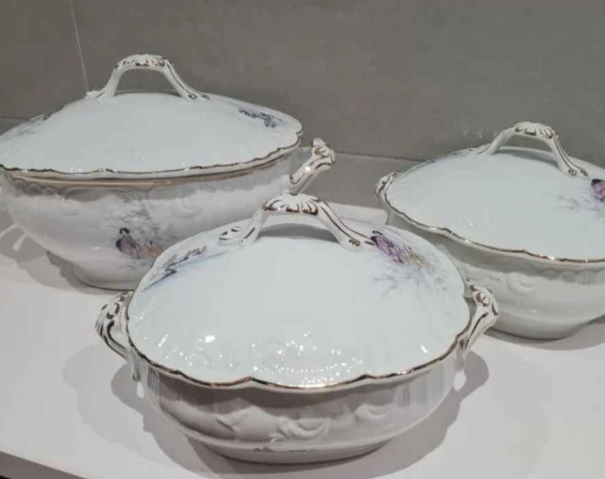 Serviço  de chá da Vista Alegre como novo