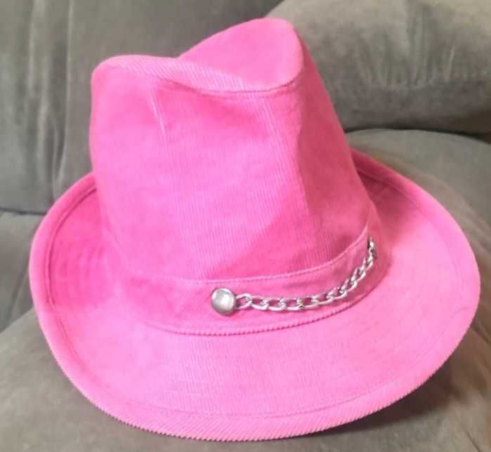 Рожева панама мікровельветова