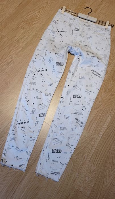 Stradivarius skinny print r. 36 BDB