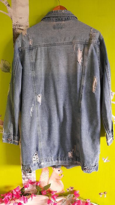 Katana jeansowa oversize L
