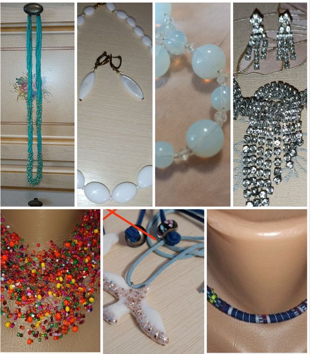 Чокер намисто буси кулон на подарунок гортайте фото