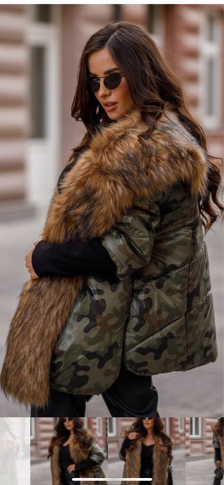 Kurtka moro futro Miss City