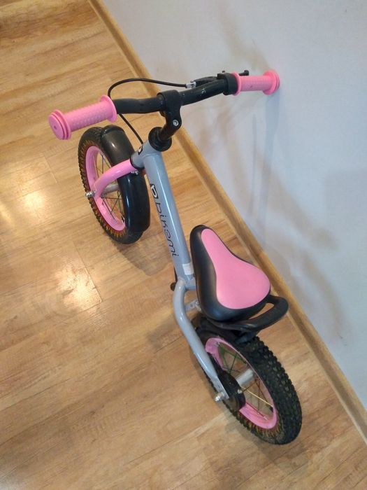 Rowerek biegówka Bikemi z hamulcem stan bdb