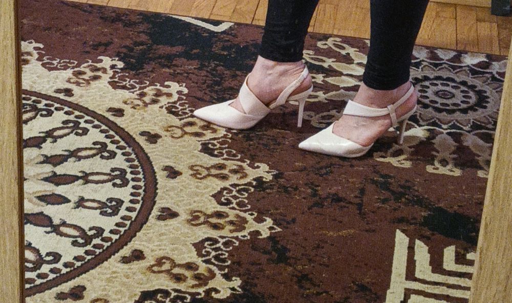 Czółenka na obcasie