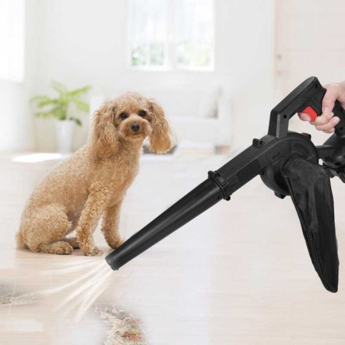 Воздуходувка 2 в 1 беспроводная электрическая для листьев, пылесборник