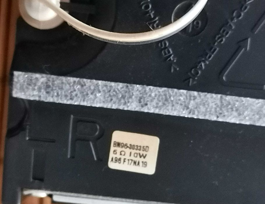 głośniki do telewizora Samsung 10 wat 6 omeg BN 96 - 30335D W-wa