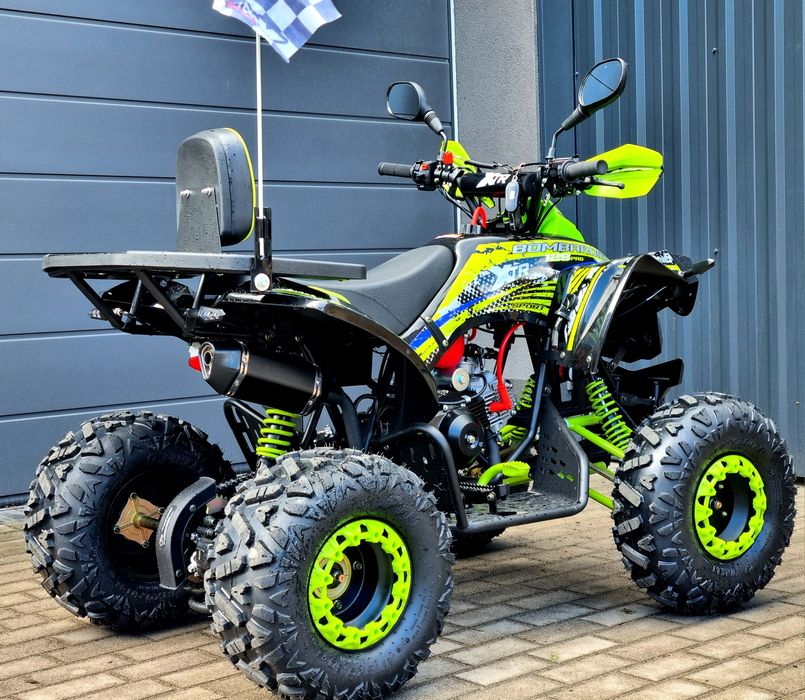 XTR Bombardier 125,Max opcja, Duże koła XL, Ledy,Raty,Dostawa Gratis