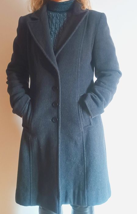 Casaco fazenda cor cinza