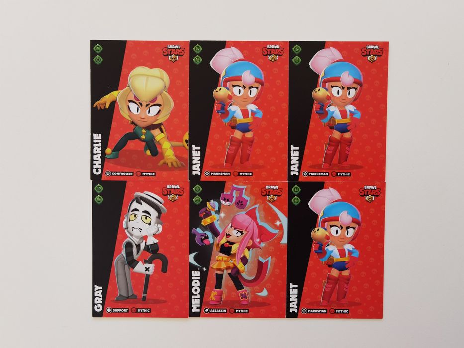 Cromos Brawl Stars (Raros, Lendários, Ultra Raros) - Lisboa, Estrela