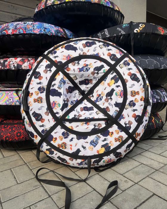 Тюбінг 100 см Тюба надувна надувні санки