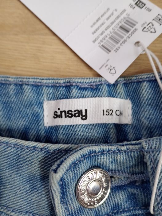Джинси широкі Sinsay 11-12р.