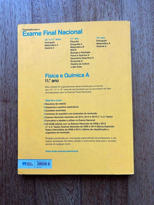 Preparar Exame Nacional Física e Química 11º ano