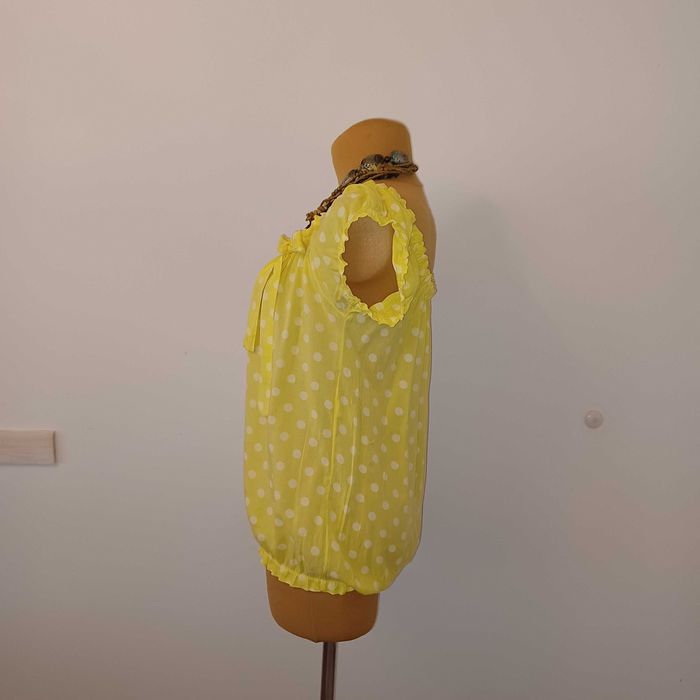 Made in Italy bluzka delikatna bawełna/batyst dla XL+