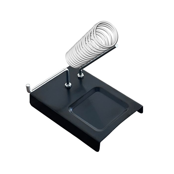 Suporte para ferro de soldar e bobine de solda estanho - novo