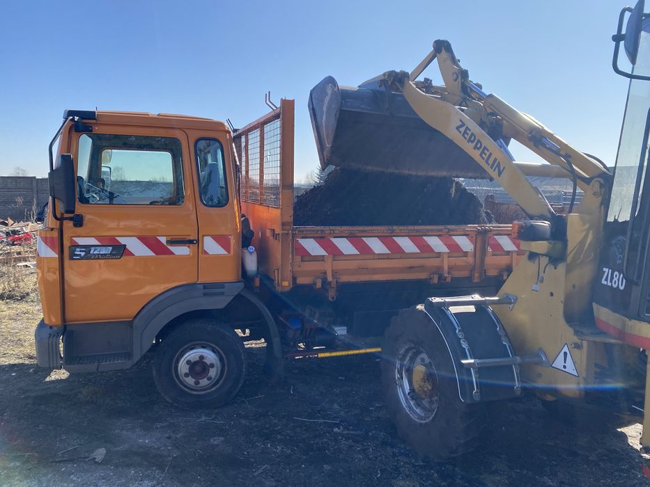 Ziemia ogrodowa luz, usługi wywrotką