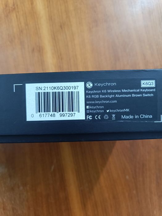 Klawiatura Keychron K6