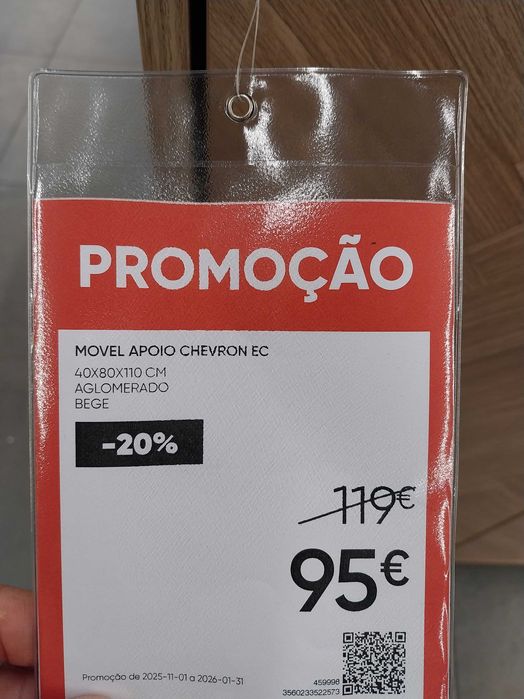 Movel de apoio da loja home