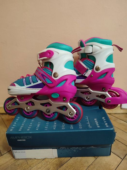 Дитячі ролікові ковзани Profi  розсувні 34,35,36