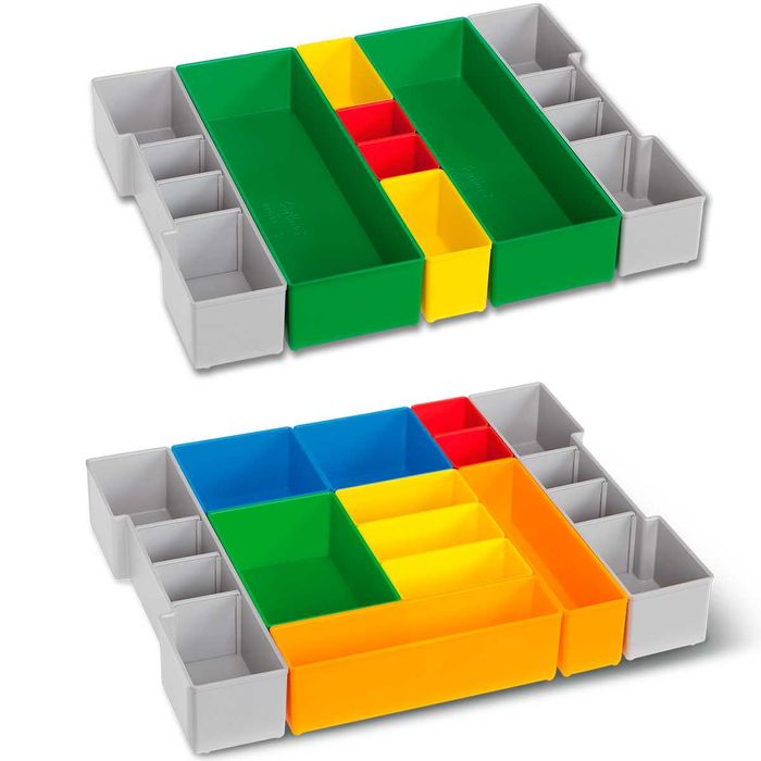 Комплект вкладышей-органайзеров для кейсов L-BOXX 102 Bosch, Sortimo