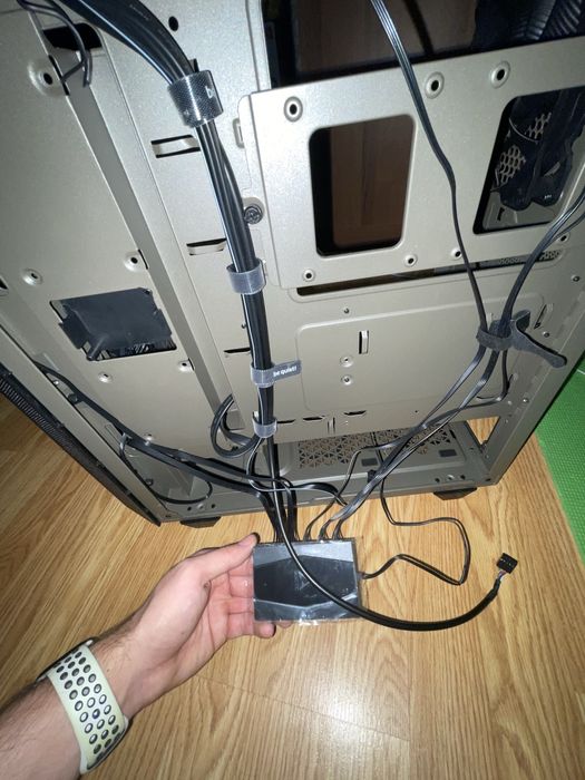 Корпус be quiet! Pure base 500 Full комплект + розглалужувач та шумка