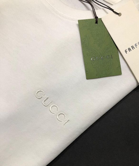 Gucci T-shirt logo White XXL