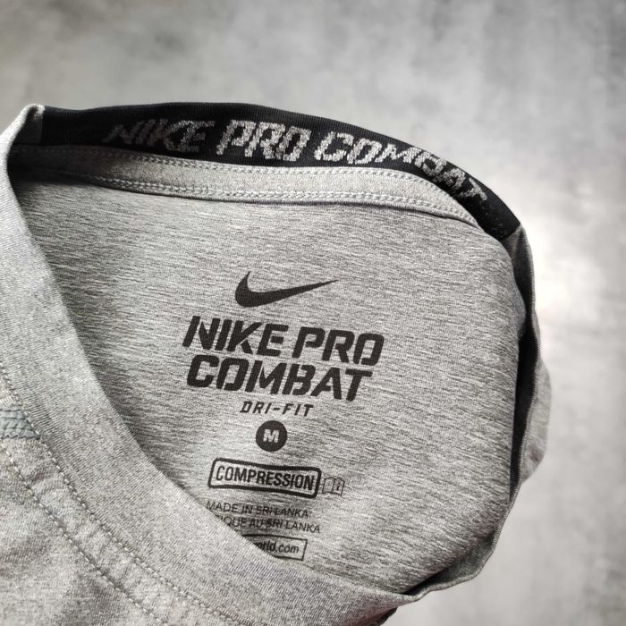 MĘSKA Koszulka PREMIUM Sportowa PRO Nike Combat Kompresyjna Thermal