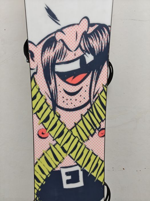 Deska snowboardowa Salomon Sanchez długość 157 cm wiązania Drake L