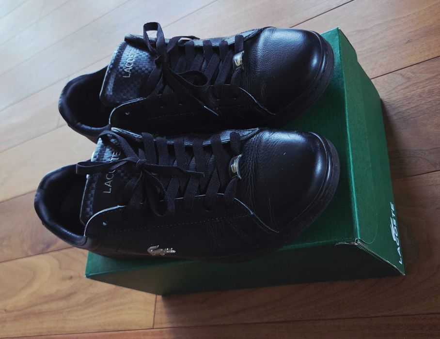 Buty Lacoste Carnaby evo czarne roz. 44