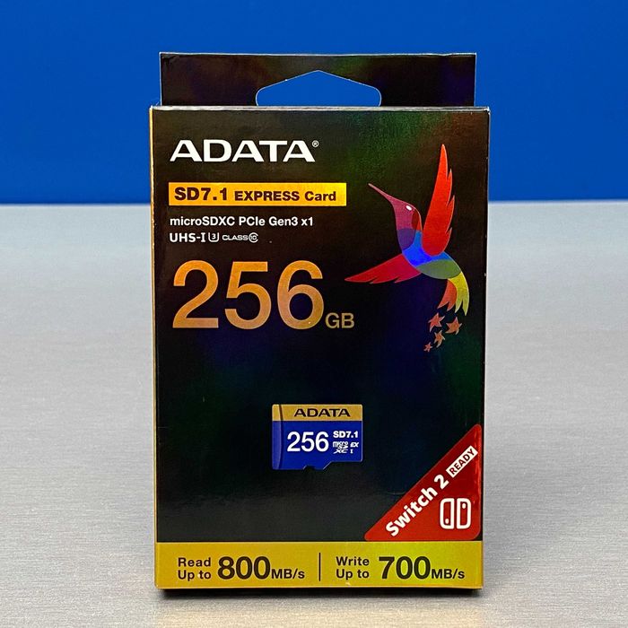ADATA SD 7.1 Express Card | MicroSDXC PCIe Gen3 x1 UHS-I | 256GB | 700MB/s - 800MB/s