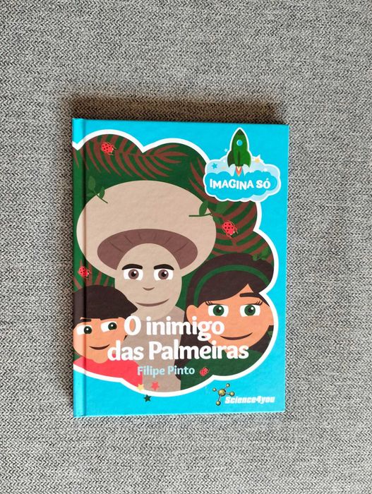 Livro juvenil "O inimigo das palmeiras" de Filipe pinto