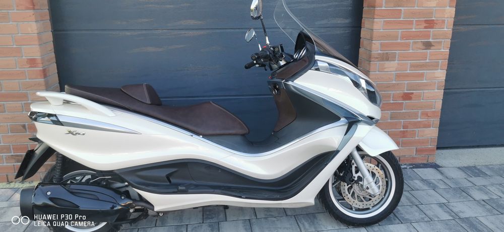 Skuter Piaggio X10, mały przebieg