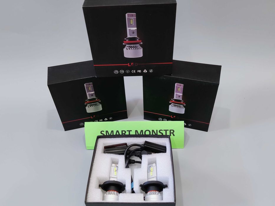 Автолампи LED X9 (Цоколь H4, H1, HB3)