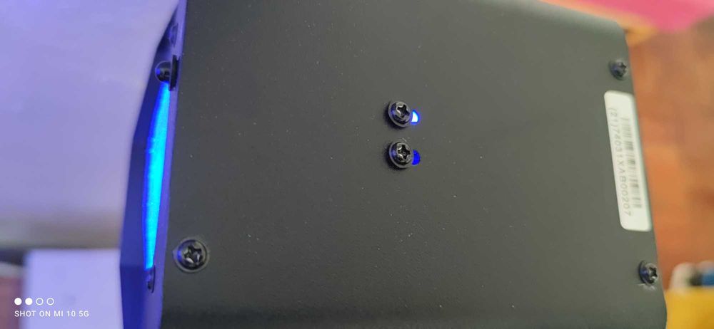 Par luz palco com controle remoto