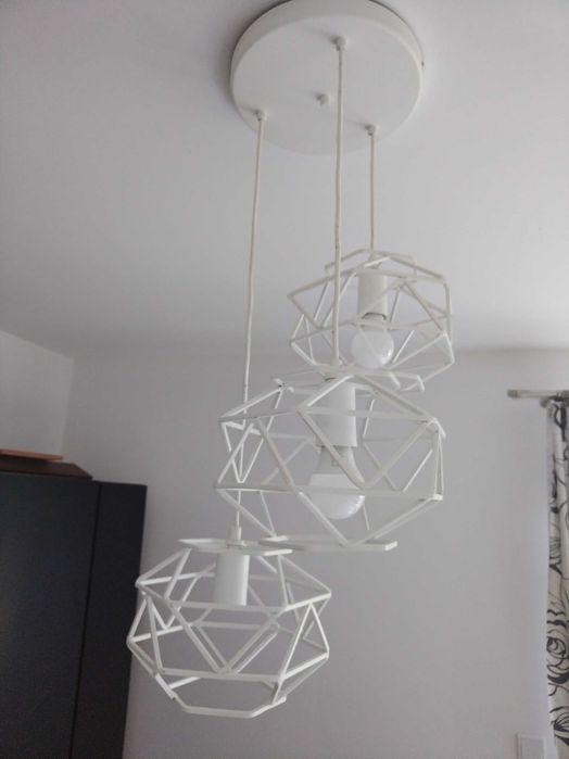 Lampa 3 punktowa biała