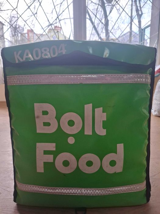 Сумка-рюкзак Bolt Food для кур’єра (термосумка)