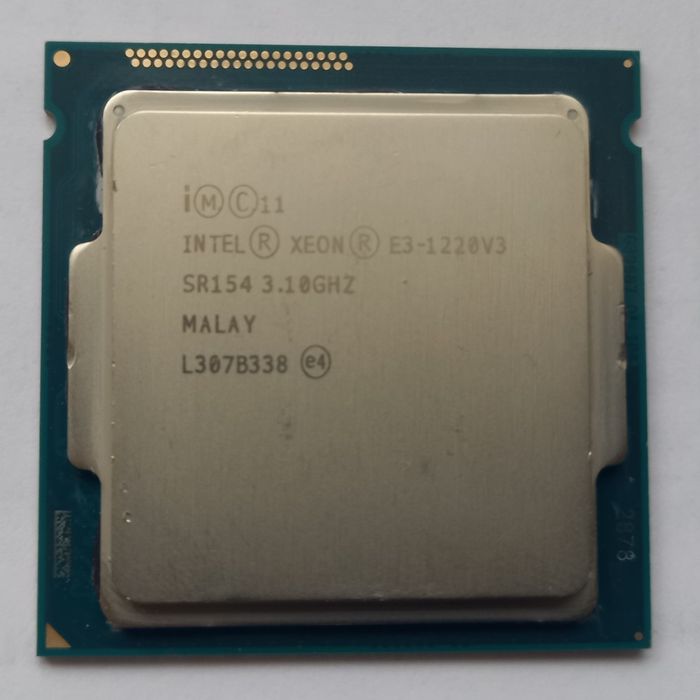Процесор Intel Xeon E3 1220 v3