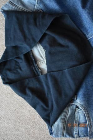 Spodnie jeansowe ciążowe rozm M