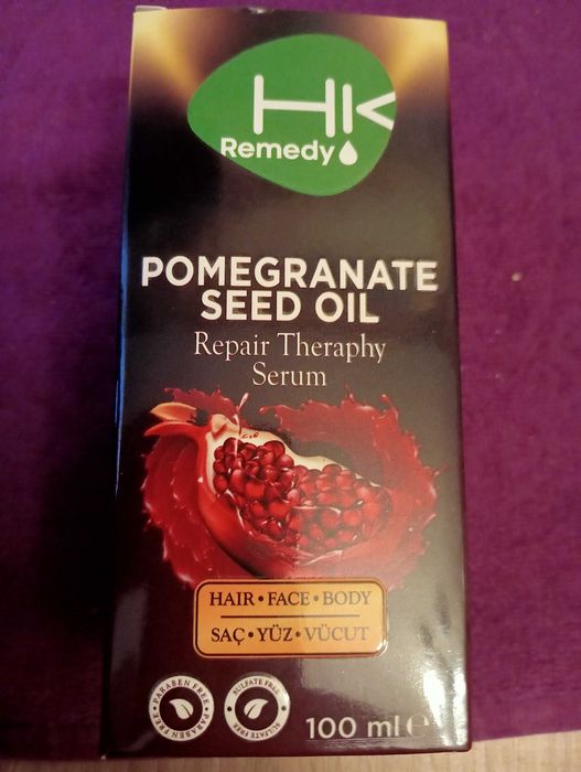 kosmetyczny olejek z granata