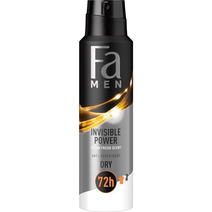 Fa Men Invisible Power 72h dezodorant w sprayu  150ml