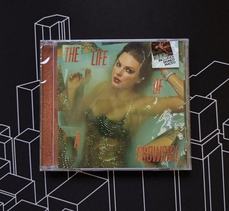 The Life Of A Showgirl Taylor Swift CD z AUTOGRAFEM