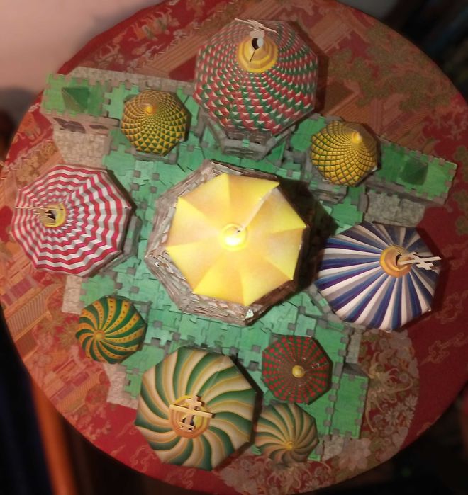MB Puzz3D Catedral São Basílio Moscovo 708 Peças | Coleção Anos 2000