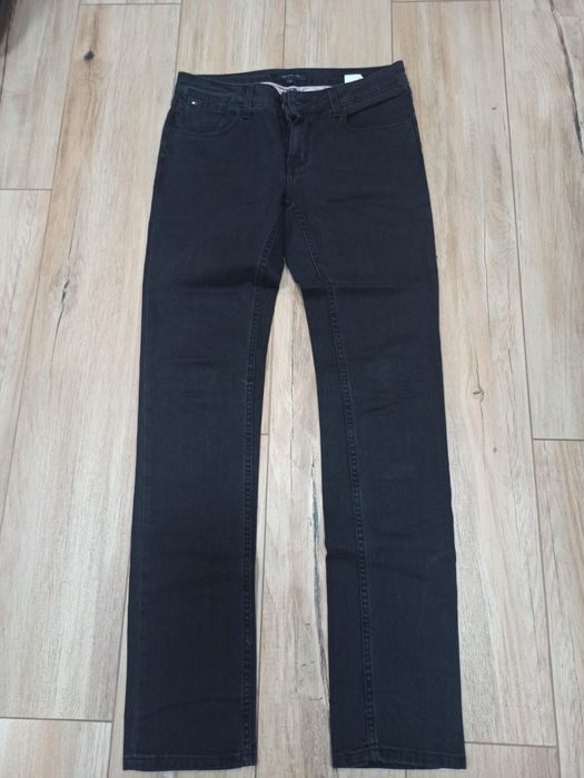 Czarne jeansy 29/34 dla wysokich