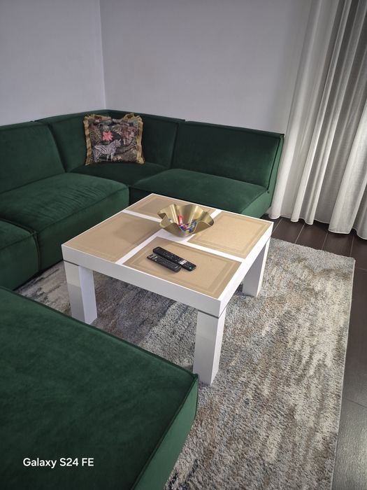 Stolik kawoowy Bialy Połysk