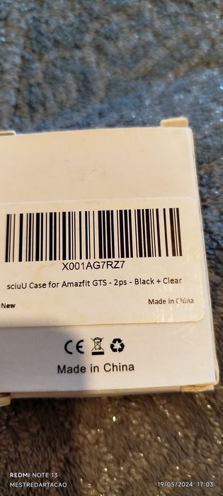 Proteção para Xiaomi amazfit gts