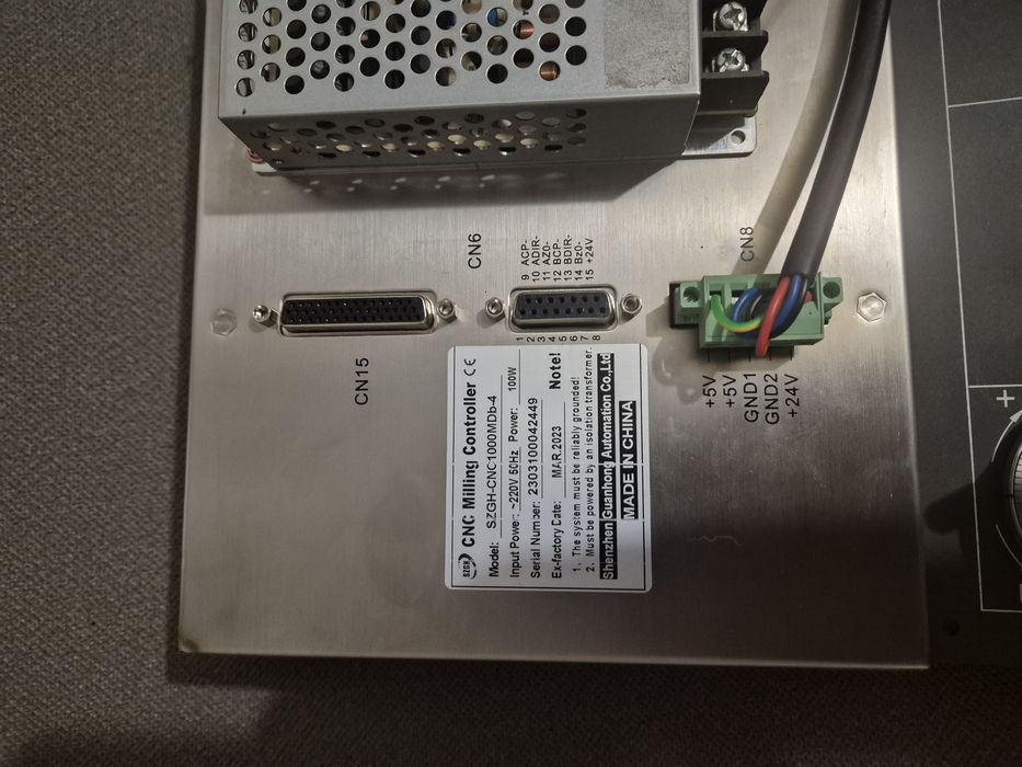 Контролер SZGH-CNC1000MDb 
на 4 осі для фрезерних верстатів з ЧПУ